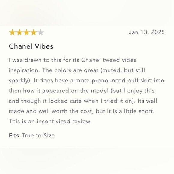 NWT Size 8 Maeve Tweed Fit & Flare Mini Dress - Picture 14 of 16